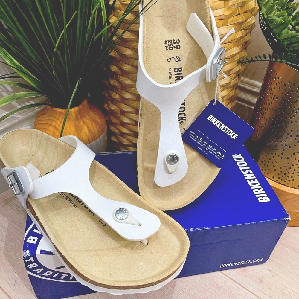 Birkenstock Gizeh (white) Size 39EU